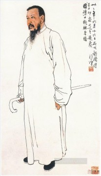 Xu Beihong retrato chino antiguo Pinturas al óleo